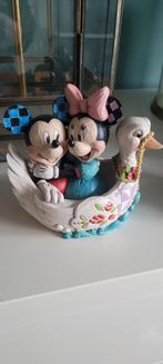 Jim Shore Disney Traditions mickey en minnie zonder doos, Verzamelen, Ophalen, Mickey Mouse, Zo goed als nieuw, Beeldje of Figuurtje