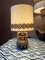 Vintage west germany lamp jaren 70, Huis en Inrichting, Lampen | Tafellampen, Ophalen of Verzenden, Zo goed als nieuw, Minder dan 50 cm