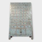 India ibiza boho apothekerskast old bleu patina buffetkast, Ophalen of Verzenden, Zo goed als nieuw, 5051CM, Info@ff-ietsanders.nl