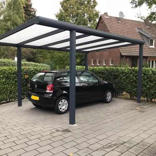 Carport, aluminium, glas of polycarbonaat, Tuin en Terras, Overkappingen, Nieuw, Carport, Ophalen