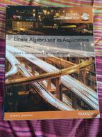 Linear algebra and its applications Pearson, Boeken, Ophalen of Verzenden, Zo goed als nieuw