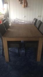 Eetkamer tafel 100-200cm, Huis en Inrichting, Tafels | Eettafels, 200 cm of meer, 50 tot 100 cm, Overige materialen, Gebruikt