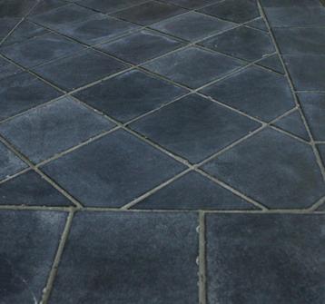 landelijke plavuisjes Desert Black Gotic 20x20 cm verouderd beschikbaar voor biedingen