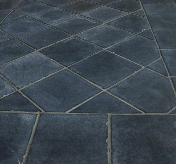 landelijke plavuisjes Desert Black Gotic 20x20 cm verouderd, Doe-het-zelf en Verbouw, Tegels, Nieuw, Vloertegels, Overige materialen