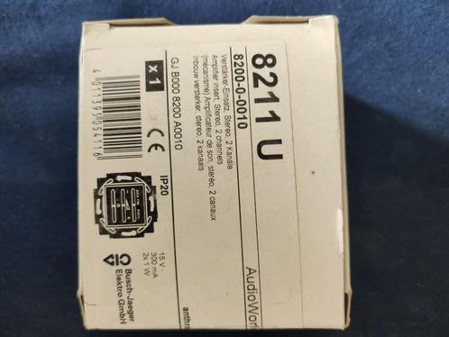 Busch Jaeger Inbouw Versterker, Stereo, 2 kanaals AudioWorld, Hobby en Vrije tijd, Elektronica-componenten, Nieuw, Ophalen of Verzenden