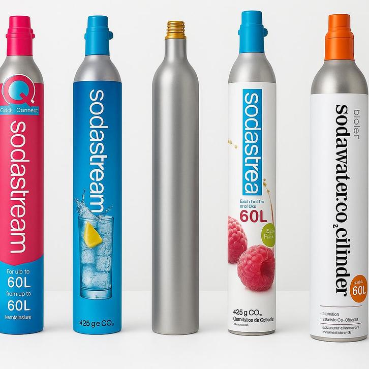 Sodastream cilinders quick schroef blokker, Witgoed en Apparatuur, Bruiswatermachines, Zo goed als nieuw, Ophalen