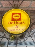 Shell Retinax vetblik, Verzamelen, Merken en Reclamevoorwerpen, Ophalen of Verzenden, Gebruikt