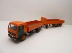 Mercedes truck en aanhanger  '' NZG '', Ophalen of Verzenden, Gebruikt, Bus of Vrachtwagen, NZG