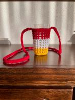 Originele handgebreide oeteldonk drinkbekerhouders NIEUW, Kleding | Heren, Carnavalskleding en Feestkleding, Ophalen, Nieuw, Carnaval
