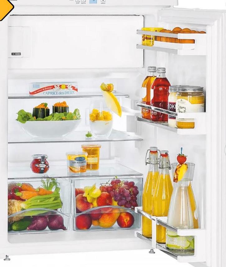 LIEBHERR TAFELMODEL KOELKAST MET VRIESVAK, Witgoed en Apparatuur, Koelkasten en IJskasten, Gebruikt, Met vriesvak, 100 tot 150 liter