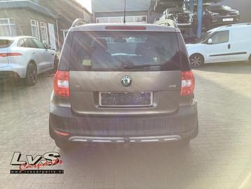 Achterbumper van een Skoda Yeti beschikbaar voor biedingen