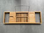 Badplank bamboe, verstelbaar. 70-104 cm, Ophalen of Verzenden, Gebruikt, Overige kleuren, Overige typen