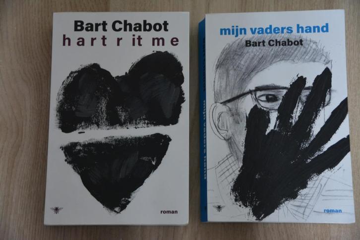 2x Bart Chabot - Hartritme | Mijn vaders hand | en meer, Boeken, Romans, Gelezen, Ophalen of Verzenden