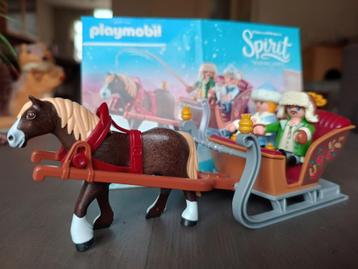 Playmobil Spirit wintersleerit 70397 beschikbaar voor biedingen
