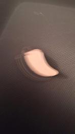 Tandhanger, Ophalen of Verzenden, Gebruikt, Zilver, Overige materialen