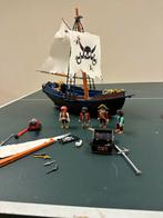 Playmobil piraten schip, Kinderen en Baby's, Speelgoed | Playmobil, Ophalen of Verzenden, Zo goed als nieuw