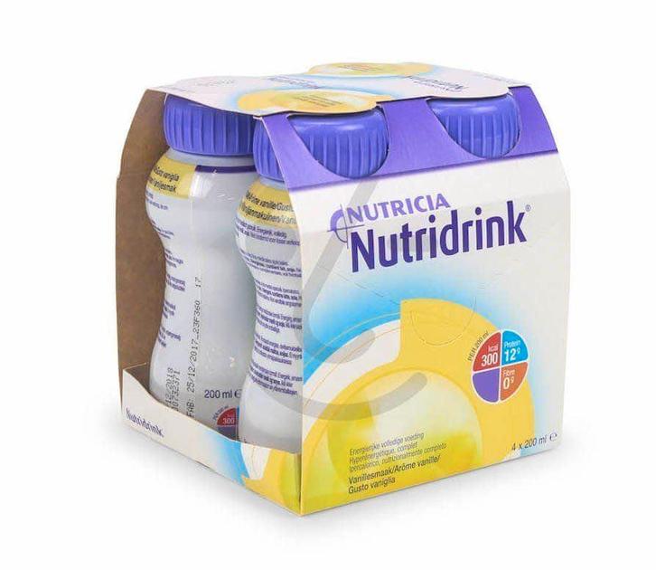 Nutricia Nutridrink | Chocolade & Vanille | per 4 flesjes, Diversen, Levensmiddelen, Ophalen of Verzenden