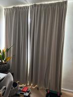 Veneta gordijnen, Delight Greige, verduisterend, ZGAN, Ophalen of Verzenden, Zo goed als nieuw, Grijs, 200 cm of meer
