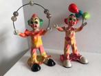 Clowns papier mache vintage, Ophalen of Verzenden, Gebruikt