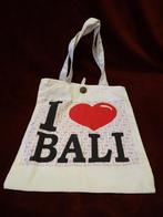 Katoenen tas / souvenir uit Indonesië - I love Bali, Sieraden, Tassen en Uiterlijk, Tassen | Damestassen, Nieuw, Shopper, Ophalen