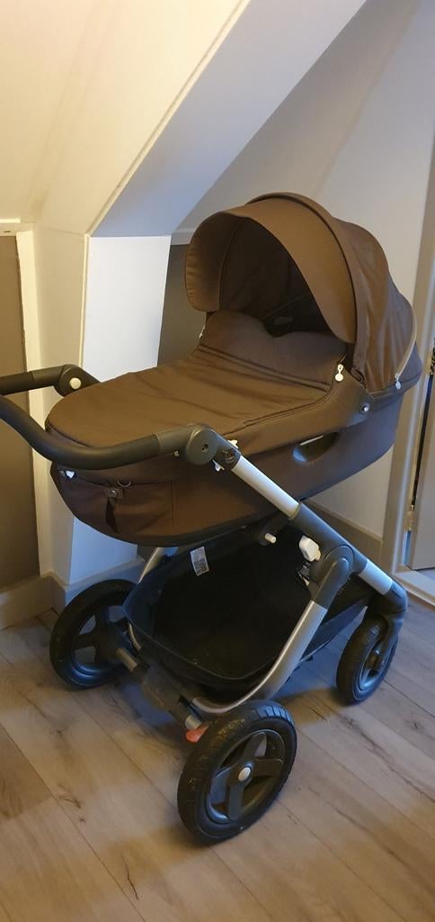 Stokke Trailz kinderwagen compleet, Ophalen, Gebruikt, Overige merken, Met reiswieg