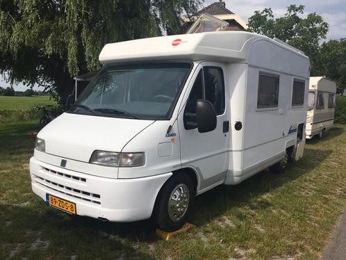 Fiat 2.8 TDI –T600 harmony burstner 4 persoons– Fransbed, Caravans en Kamperen, Campers, Particulier, Half-integraal, tot en met 4
