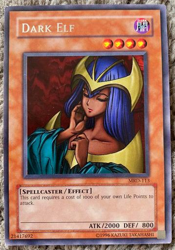 Yu-Gi-Oh! Dark Elf MRD Old US Print ! beschikbaar voor biedingen