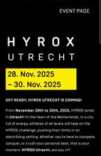 Gezocht: hyrox woman doubles Utrecht, Twee personen