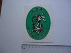 sticker 1978 Carnaval Bokkenkonsert oeteldonk den bosch oud, Verzenden, Zo goed als nieuw, Bedrijf of Vereniging