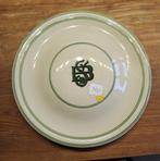 Pannenkoekenbord met groene cirkels. B. van der Sluys, Ophalen of Verzenden, Gebruikt