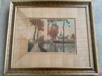 Ets(aquatint) of gravure 1938 door 'Leo Dare#' orig lijst b1, Ophalen of Verzenden