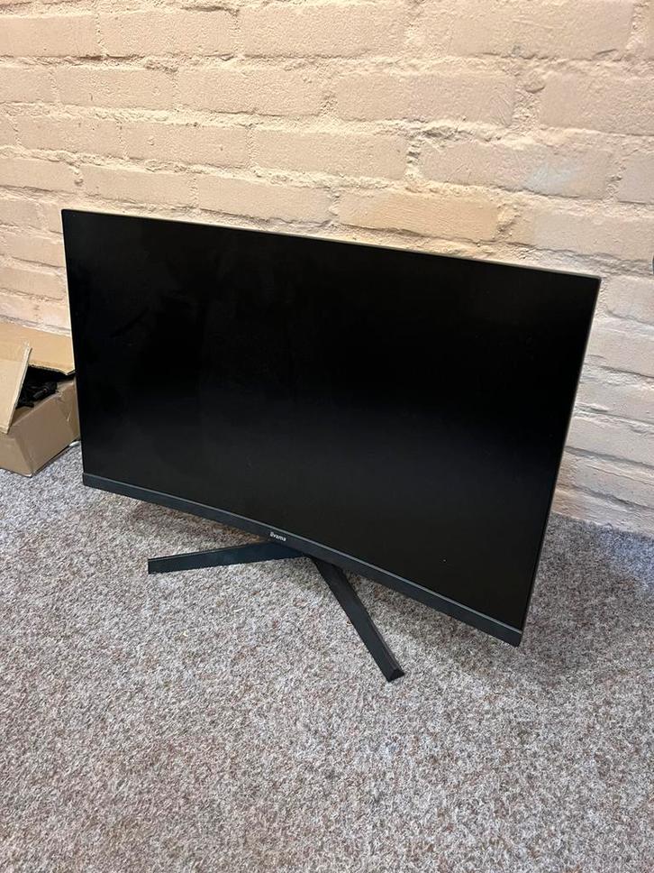 iiyama G-master curved game monitor 27 inch!, Computers en Software, Monitoren, Zo goed als nieuw, 151 t/m 200 Hz, Curved, IPS