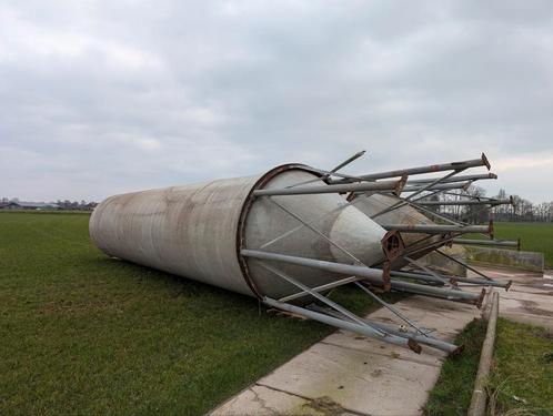 Silo 2x 90m3 en 2x 110m3 voer silo, graan silo, Dieren en Toebehoren, Dierenvoeding, Vee, Ophalen