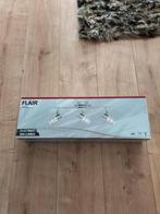 Nieuwe 3 armige lamp, Huis en Inrichting, Ophalen of Verzenden, Nieuw, Glas, Minder dan 50 cm