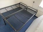 Twee bedden  met spiraalbodem / Onderschuifbed, Ophalen, 90 cm, Eenpersoons, Zo goed als nieuw