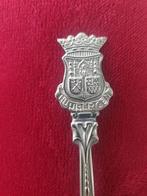 Theelepeltje Huijbergen met wapen, Antiek en Kunst, Ophalen of Verzenden