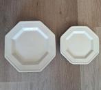 Johnson Brother, witte Aardewerk borden en bordjes, Antiek en Kunst, Ophalen