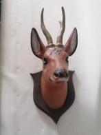 vintage heico wandlamp in model van een hertenkop izgst, Ophalen of Verzenden