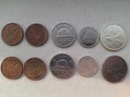 10 munten uit Canada 1956-1984, Postzegels en Munten, Munten | Amerika, Ophalen of Verzenden, Losse munt, Noord-Amerika