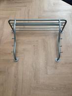 Metalen Wandkapstok met Hoedenplank, Huis en Inrichting, Wandkapstok, Gebruikt, Ophalen of Verzenden, Minder dan 100 cm