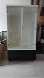 Sturdy Cabinet with Glass Doors and Drawer, Ophalen, 50 tot 100 cm, Zo goed als nieuw, Minder dan 100 cm