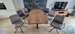 Eettafel Quebec Henders en Hazel, Ophalen, 100 tot 150 cm, Vijf personen of meer, Nieuw