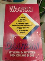 Boek waarom daarom!, Boeken, Ophalen of Verzenden, Gelezen, Non-fictie