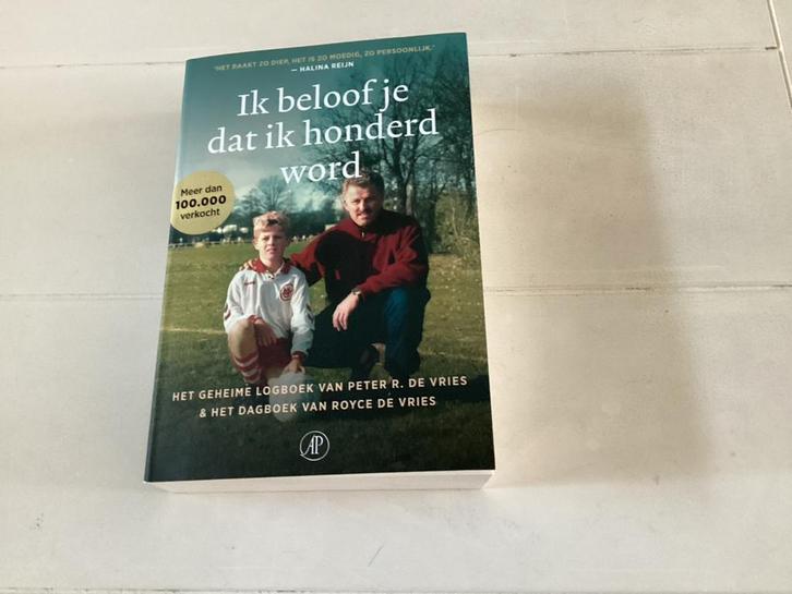 Ik beloof je dat ik honderd word - Peter R. de Vries, Boeken, Biografieën, Zo goed als nieuw, Overige, Ophalen of Verzenden