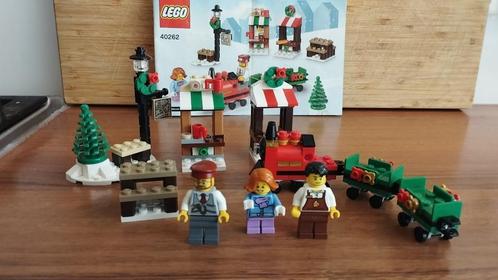 Lego Kerstmarkt - 40262, Kinderen en Baby's, Speelgoed | Duplo en Lego, Zo goed als nieuw, Lego, Complete set, Ophalen of Verzenden