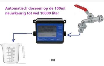 watermeter doseur batch controller afgemeten vullen beschikbaar voor biedingen