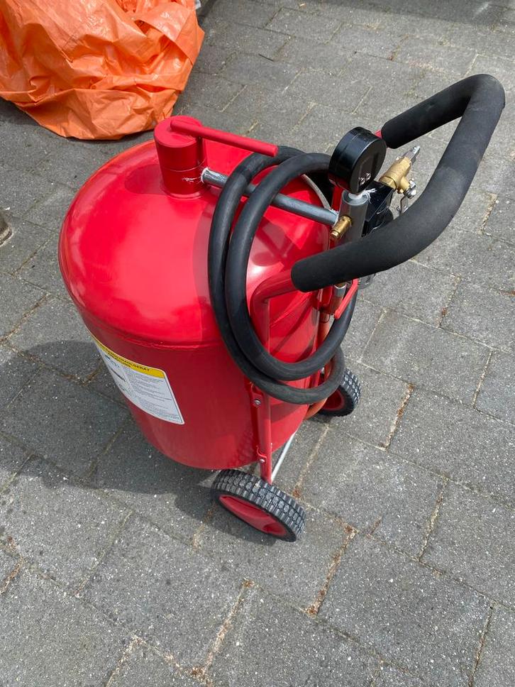 Mobiele Zandstraalketel - Straalketel, Doe-het-zelf en Verbouw, Reinigingsmachines, Gebruikt, Overige typen, Ophalen
