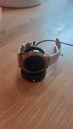 Samsung galaxy watch rose gold 42 mm, Sieraden, Tassen en Uiterlijk, Smartwatches, Ophalen of Verzenden, Gebruikt, Roze, Android