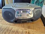 Philips AZ1220 Portable Radio/Cassette/CD speler, Ophalen of Verzenden, Gebruikt, Radio, Met cd-speler