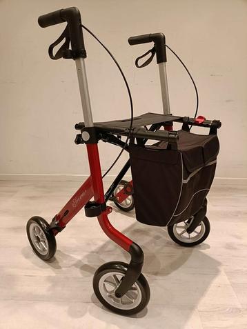 Rehasense Streamer 5,7kg rollator incl Servicebeurt ZGAN. beschikbaar voor biedingen